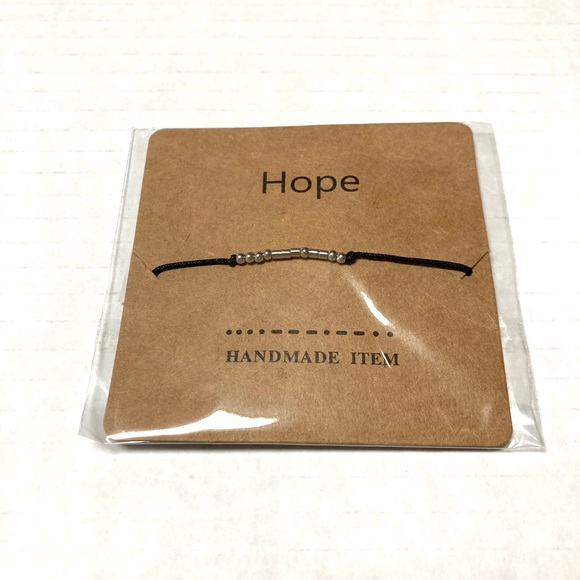 Six Inspirational Morse Code Bracelets - Picture 3 of 8